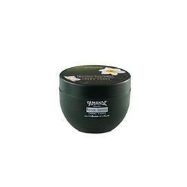 L'AMANDE - Perfumed Body Cream with Hyaluronic Acid and Vitamin E, Gentle and Smooth Antioxidant, Moisturising Body Cream for Dry Skin with Cocoa Butter for Soft Skin