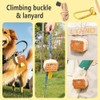 NUZZLENOOK Biscuit shaped dog poop dispenser portable 30 thick leak