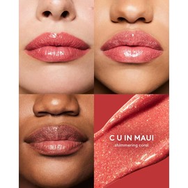 FENTY BEAUTY Gloss Bomb Stix High-Shimmer Gloss Stick .12OZ (C U IN MAUI 06 (Coral), .12OZ)