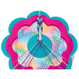 CRA-Z-Art Shimmer ‘N Sparkle 2-in-1 Spin & Bead Friendship Studio Bracelet Maker, Ages 8 and up