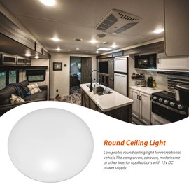 Dream Lighting 12V 4.5inch RV Interior Lighting - 5.4W LED Ceiling Downlight Warm White Pack of 4