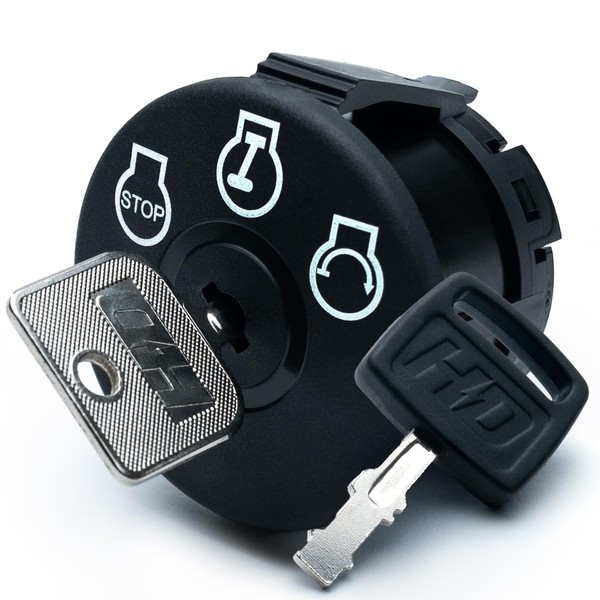 HD Switch Starter Ignition Switch w/2 Premium Molded Keys fits