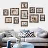 EosGlac Rustic 8x10 Wooden Picture Frame, Handmade with Real Birch