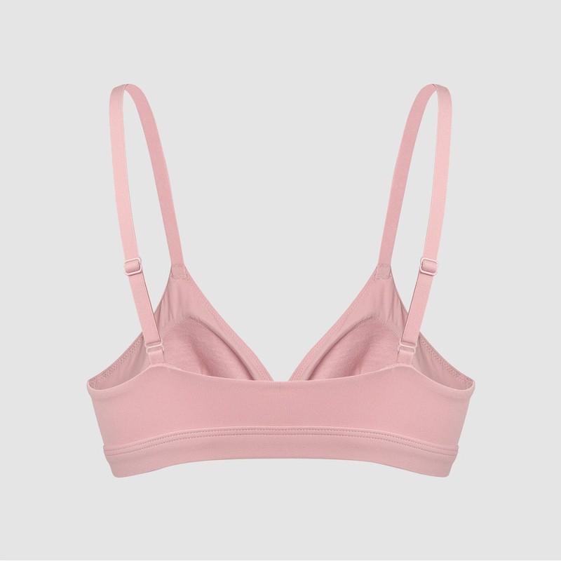 JAJU [JAJU] Women's 720-Degree Stretch Butter Bralette_Pink