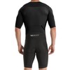 Wulibike Men's Trisuit Short Sleeve Triathlon Suit,Breathable and Quick Drying
