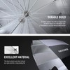 NEEWER 71"/180cm Parabolic Reflective Umbrella Photography with Silver Inner, Soft