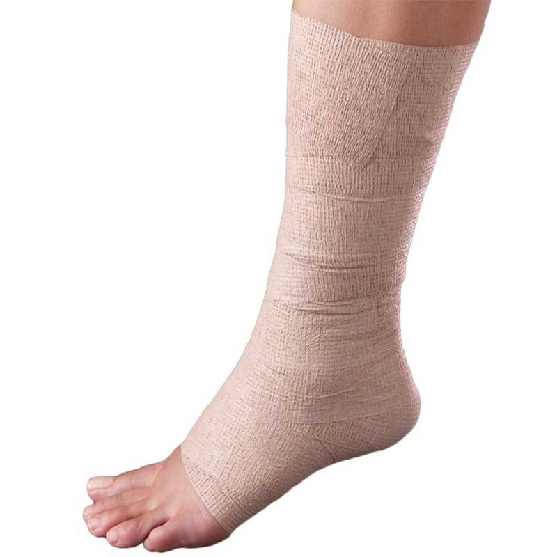 CHAMPION Self-Adhering Elastic Bandage Adjustable Wrap, Beige, Universal, 3 Inch