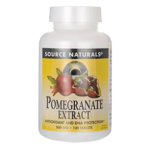 Source Naturals Pomegranate Extract 500 mg 120 Tabs