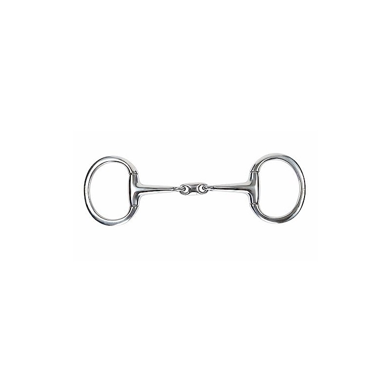 Shires Flat Ring Eggbutt with Lozenge 4.5"