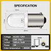 Ruiandsion BA9S LED Bulb 120V AC/DC Miniature Bayonet 9mm BA9s
