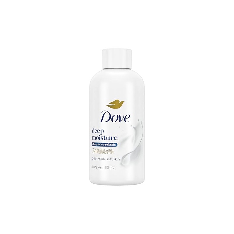 Dove Nutrium Moisture Deep Moisture Body Wash, 3 Ounces