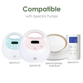 Maymom - Piezas de bomba compatibles con Spectra S1 Spectra S2 Spectra Incl Válvula de pico de pato de repuesto Spectra S2 Piezas de repuesto no originales de la bomba Spectra (10 piezas naranja)