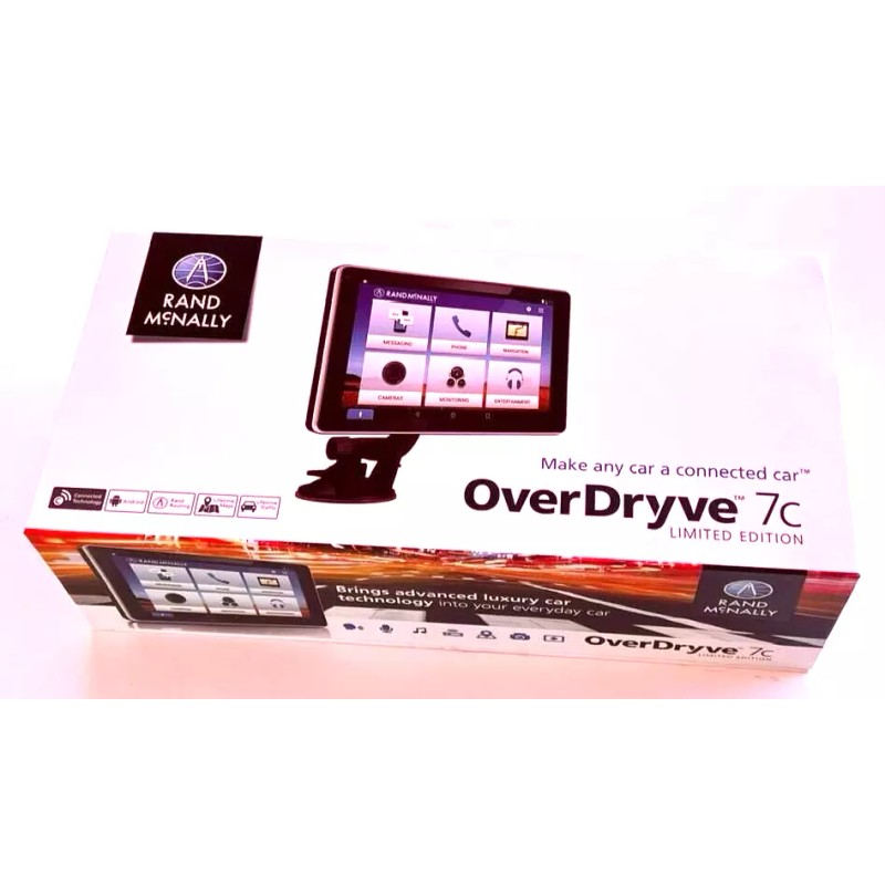 Rand McNally OverDryve 7 Limited Edition OD7, Sealed Box