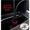 Pro User Dual-USB Car Charger 48W: Auto Ladegerät aus Aluminium