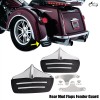 Unbranded Rear Fender Guard Accents Mud Flaps For Harley Tri