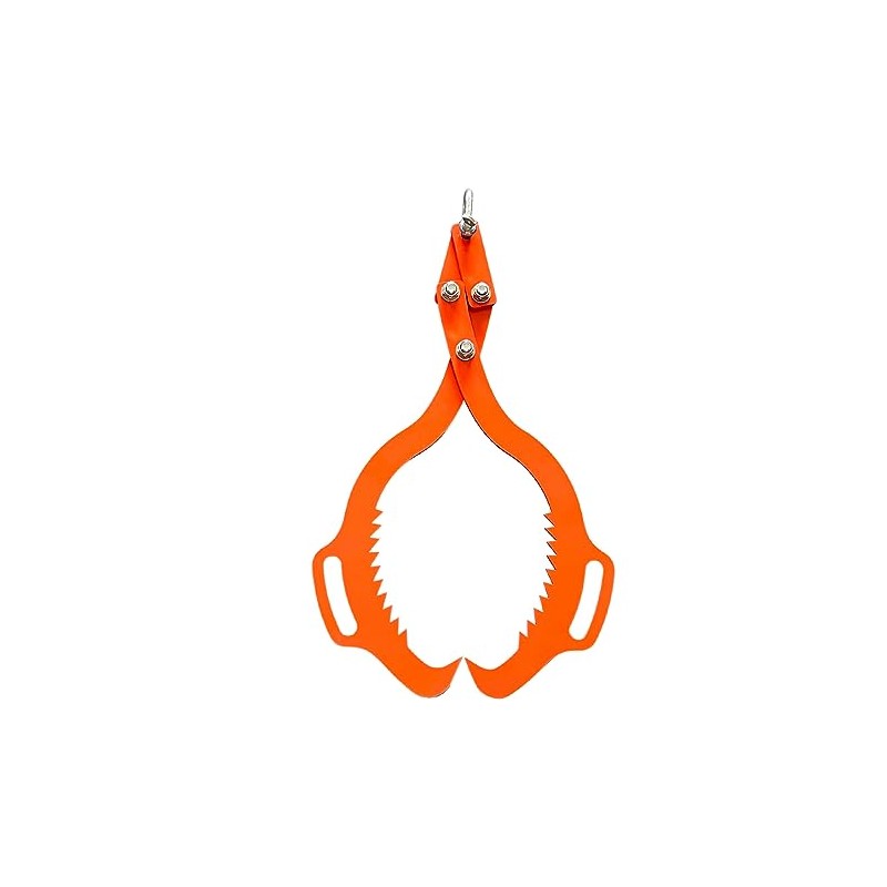 2 Serrated Claw Hook,Log Lifting Tongs, Heavy Duty Grapple Timber