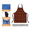 BGBDEIA Carpet Pattern Apron for Women Men, Adjustable Apron Cooking