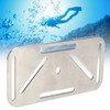 Diving Stainless Steel Weight Belt Keeper Buckle Adjustable Weight Webbing