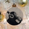 GRAPHICS & MORE Headphone Chimp Monkey Wall Wood Christmas Tree