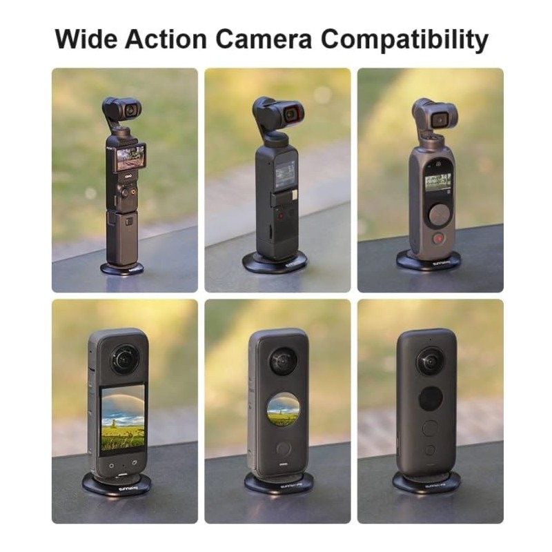 CamGo Sunnylife 1/4" Magnetic Base Mount for GoPro / Insta360