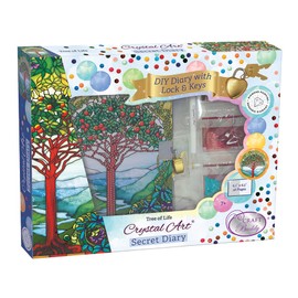 Crystal Art Secret Diary - Tree of Life - Diamond Painting Kit for Ages 8 and Up