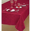 Prime Linens Home Decorative Classic Damask Printed Jacquard Tablecloth Rectangle
