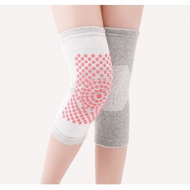 Self-Heating Knee Sleeve Protector for Joint Support When Standing Up or Using Stairs Knee Care Protector Black 3ea