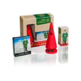 Crottendorfer Incense Cones - Incense Figure/Goat Leg Set - Romy Rose with Christmas Incense Cones - Made in Germany