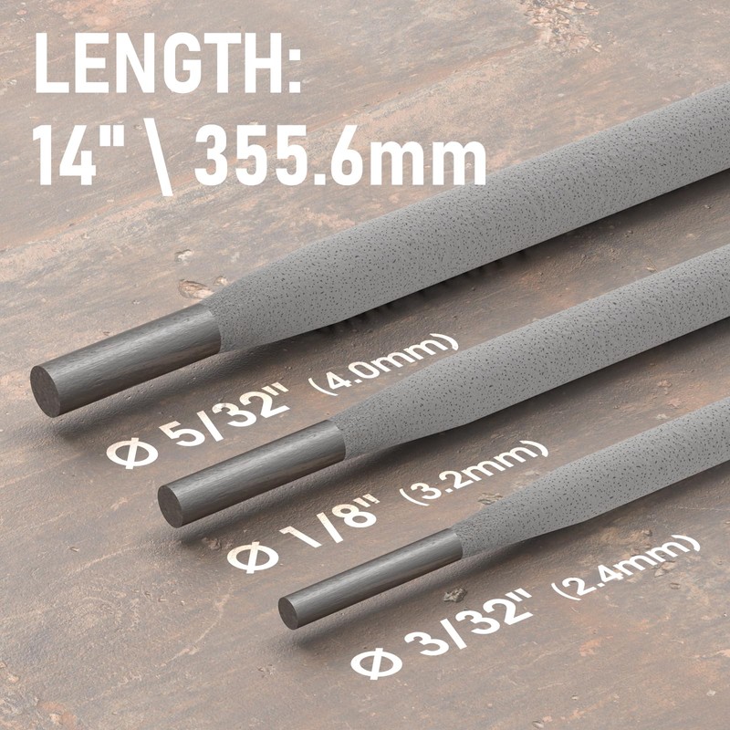YESWELDER E6011 3/32'' 10LB Welding Rod Carbon Steel Stick Electrodes