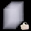 Plastic Canvas Sheets, White Mesh Canvas Sheets, Cross Stitch Plastic