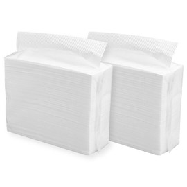 KMAKII Z Fold Strong White Soft 1 ply Paper Hand Towel 22.5×22cm (400 Total)