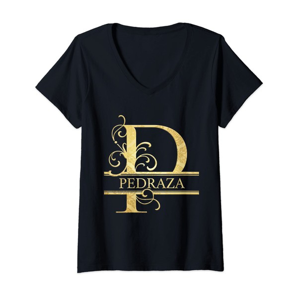 Womens Pedraza Name V-Neck T-Shirt