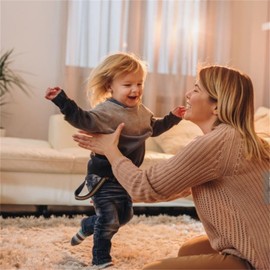 Poboton Super Soft Shaggy Area Rugs Fluffy Carpets, Indoor Area Rugs for Living Room Bedroom Kids, College Students Home Decor, Rectangular Fuzzy Rug, 2x6 Feet, Solid-LightTan