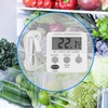 Brannan Calibrated Digital Fridge Freezer Thermometer With Probe and 2