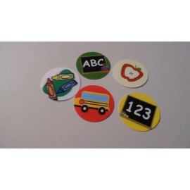 Unbranded Pre Cut One Inch Bottle Cap Images BACK TO SCHOOL Free Shipping - photo, 25 images