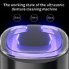 Ultrasonic denture cleaner, Retainer Cleaner Machine for Dentures, Mouth Guards,