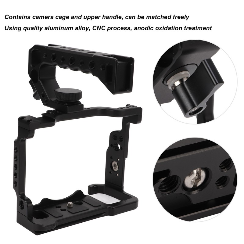 Camera Cage Security Aluminum SLR Camera Cage Rig Protective With