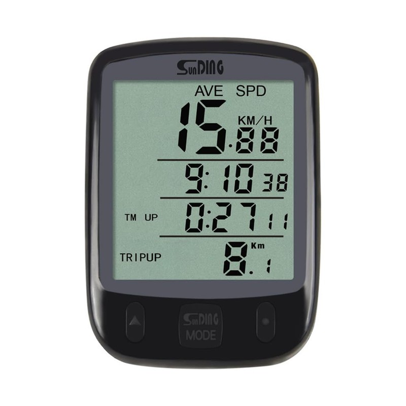 axGear Bike Speedometer Bicycle Speed Meter Digital Odometer Waterproof LCD