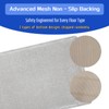 SUVAMJAM Clouds Premium Bath Rug - Ultra-Soft Flannel & Memory