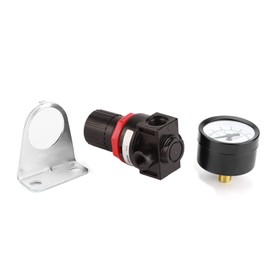 Greensen Compresor de Aire Regulador de Presión Válvula de Aire Interruptor de Control Indicador de Control de Aire Accesorio de Herramienta Neumática