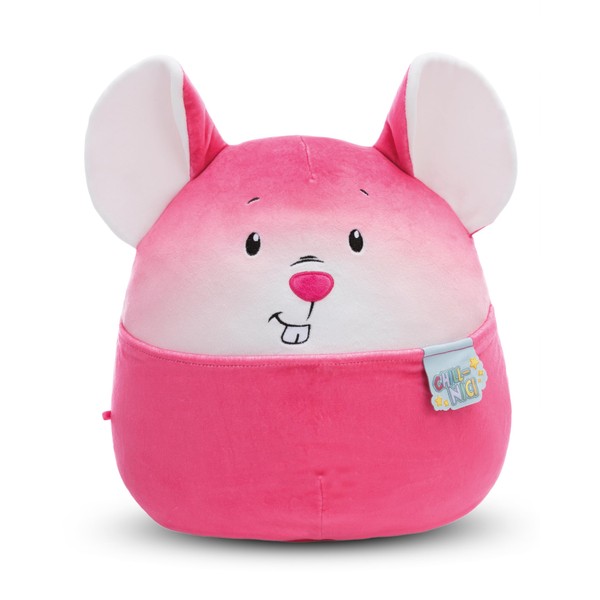NICI Cuddly Toy Chill Mouse 30 cm Pink - Soft