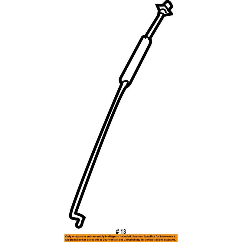 Genuine Toyota 53440-08010 Hood Support Assembly