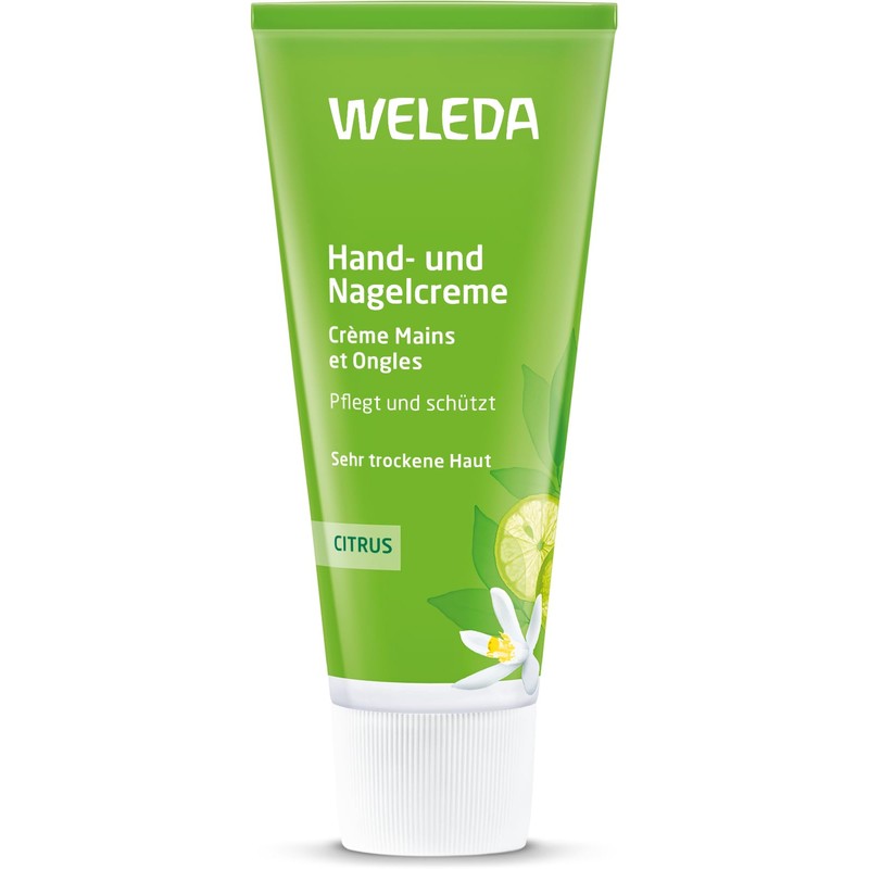 WELEDA Organic Hand Cream Citrus - 2-in-1 Natural Cosmetics Hand
