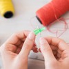 Fish Mouth Sewing Machine Needle Threader, 20Pcs Elderly Guide Needle