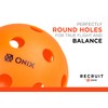 Onix Recruit Indoor Ready to Play Superior Welding Design Pickleball
