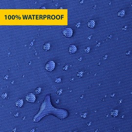 Seal Skin Heavy Duty Trailerable Pontoon Boat Cover, Fits 21 to 24ft Long & up to 102” Beam Width Waterproof 600D Pontoon Boat Cover with Storage Bag