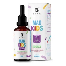 Citrato De Magnesio, Gaba Para Niños De 60ml B Life Kids Mag Sabor Sin Sabor