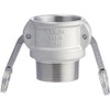 TOYOX 633-BB-1-1/4-SST Camlock, Coupler, Male Thread, For Factory Plumbing and