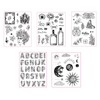 6pcs Silicone Embossing Folders Multipurpose DIY Craft Template Molds for