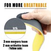 Knixmax Memory Foam Insoles, Thin, Soft, Comfortable Shoe Insoles for